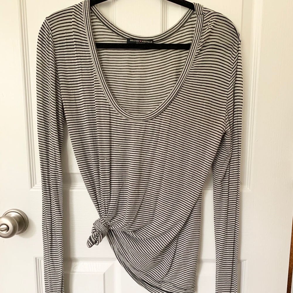 brandy striped long sleeve